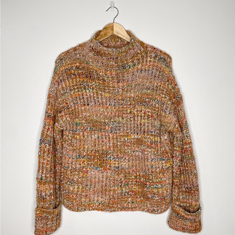 Madewell | Rayner Sweater, Chunky Knit, Wool‎ Blend